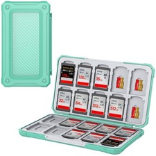 SD Card Case with 40 Precise Card Slots for SDXC Micro SD Cards