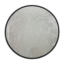 Silver Gold 2 In 1 Reflector Portable Mini Round Light Reflector For Photography