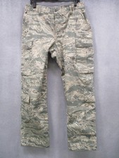 USGI USAF ABU Airman Battle Uniform Pants 34S Tiger Stripe 8415-01-536-3849