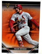 2021 Topps Triple Threads - Nolan Arenado #83 Amber 32/199 Cardinals