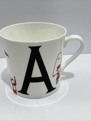 Stig Linberg ABC Series Gustavsberg Benporsiln Sweden Tea, Coffee Mug  A 