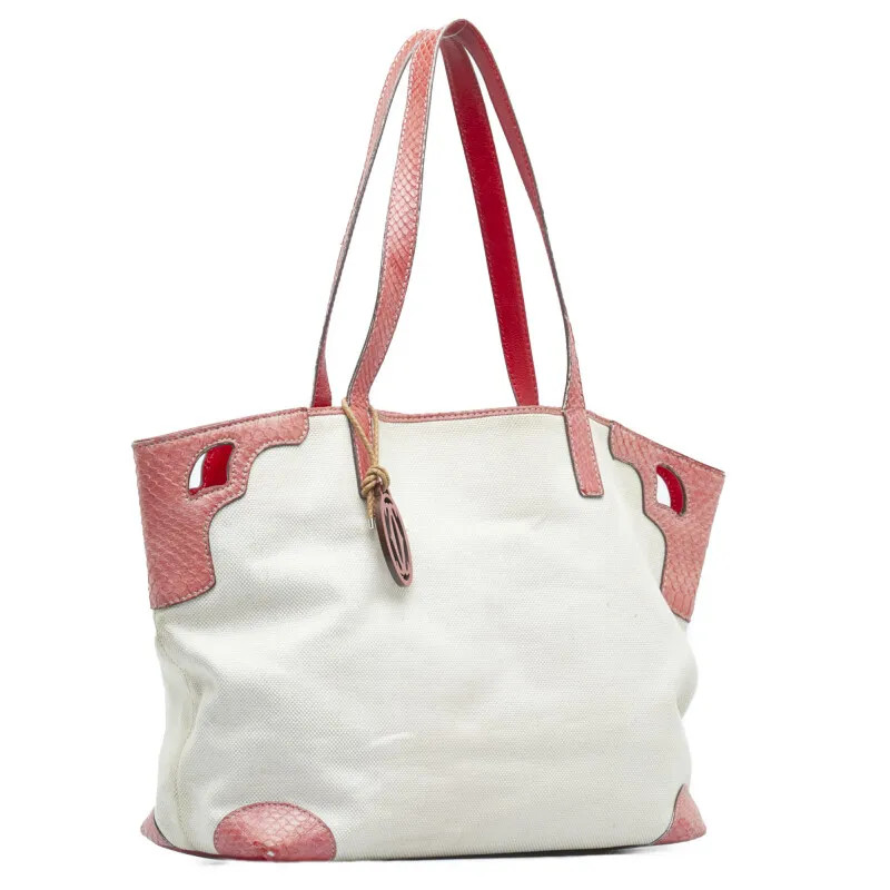 Cartier Marcello Python Embossed Shoulder Bag Tot… - image 12