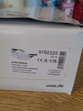 Uvex Pheos Safety Glasses 9192225 Clear-Lens, Green/Black Box Of 10