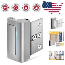 Childproof Door Reinforcement Lock - 800 lbs Strength for Inward-Swinging Doors