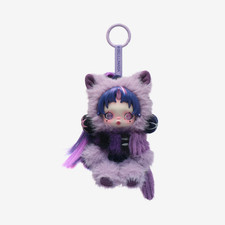 POP MART SKULLPANDA My Little Pony Series Plush Doll Pendant Keychain Toy