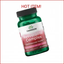 Swanson Resveratrol Complex - Herbal Supplement Promoting Cardiovascular Health