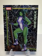2026 Topps Chrome Marvel SHE-HULK #151 Spider-Web Refractor #27/399