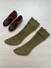 VINTAGE BARBIE KEN SPORT SHORTS BROWN JAPAN SHOES & GREEN SOCKS FROM 1960'S