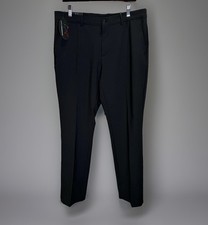 NWT Greg Norman Pants Men's Golf Performance Stretch Fabric Black Size 34 x 32