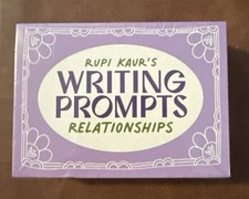 Rupi Kaur's Writing Prompts Relationships 70 Cards Reflection Journaling Unopene