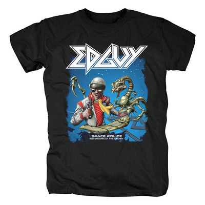 New Edguy Band Album Short Sleeve Cotton Black S-5XL T Shirt SE711