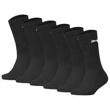 Image of Puma Kids Socks, 6 Pack - Sport Junior, Terry Sole, Ribbed Cuffs, Log...