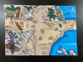 LEGO 6720 Dinosaurs T-Rex Tyrannosaurus Rex Figure Complete w/ Canister & Manual