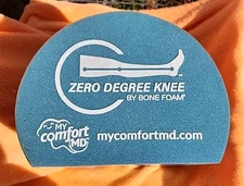 Zero Degree Knee Bone Foam Pillow Rehab Blue Foam Wedge