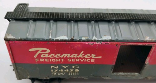 HO Scale Varney Tinplate NYC Pacemaker 40' Single Door Box Car #174479 - Picture 10 of 12
