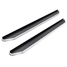 HD Ridez W2W Polished Flat Board Fit 07-18 Silverado Sierra Double Cab 5.5ft Bed