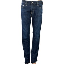 Adriano Goldschmied B-Type I Blue Dark Wash Slim Straight Denim Jeans Pants 29