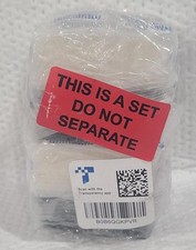 T.Taio Esponjabon Mother of Pearl and Charcoal Soap Sponges Shower Scrubbers 4pk