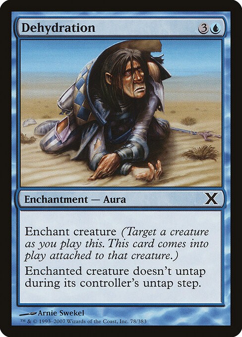 Dehydration NonFoil Tenth Edition 78 NM MTG