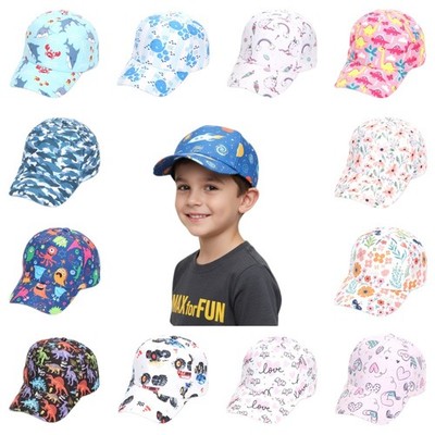 Kappe Kinder Cap Basecap Baseballcap Mütze Sonnenhut Jungen Mädchen Musterwahl