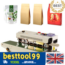 Automatic Horizontal Continuous Band Sealer Constant Heat Sealing Machine FR-770