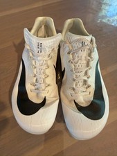Nike Zoom Rival Sprint Track  Field Spikes  White  Black  Size US 8
