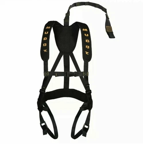 Muddy Outdoors Magnum Pro Padded Adjustable Treestand Harness Black MSM110 300LB - Picture 2 of 4