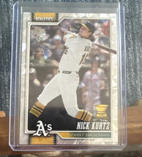 Topps 2026 Series 1 Rookie Cup Nick Kurtz #97 Oakland Athletics Baseball Card
