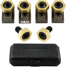 5/8" T-SLOT 12 PCS Hex Clamp Kit Bridgeport Mill 202-4799 New 6