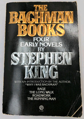 The Bachman Books Stephen King 1985 Plume 1st Printing Includes Rage Paperback