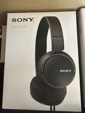 Sony MDR-ZX110 Black Ear-Pad On the Ear Headband Headphones