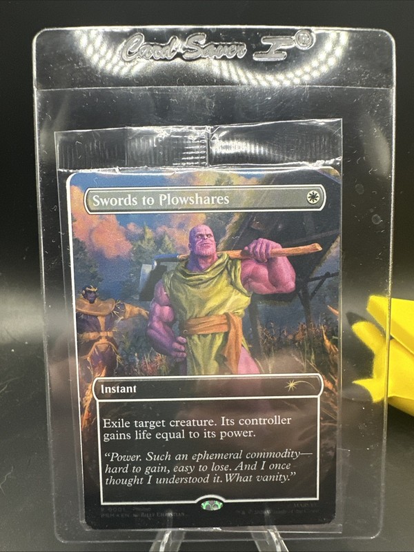 Swords to Plowshares - Foil - MTG Magic the Gathering (PSA Promo) (Sealed)