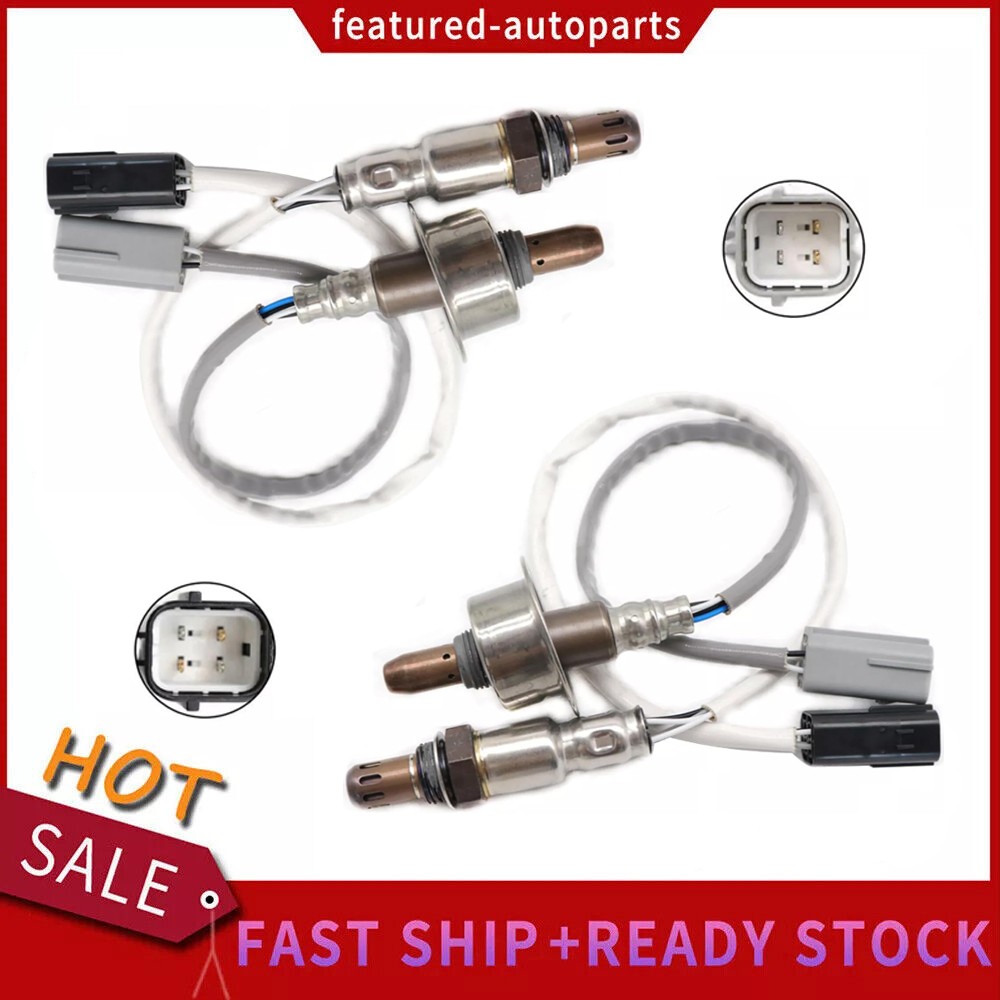 Set of 4 Upstream&Downstream Oxygen Sensors For 2007-2012 Nissan Sentra 2.5L L4