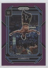 2023 Panini Prizm WWE Purple Prizm 91/149 Humberto #106 i5f