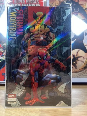Spider-Man & Wolverine #1 Panosian NYCC Prism Foil Variant Ltd 175
