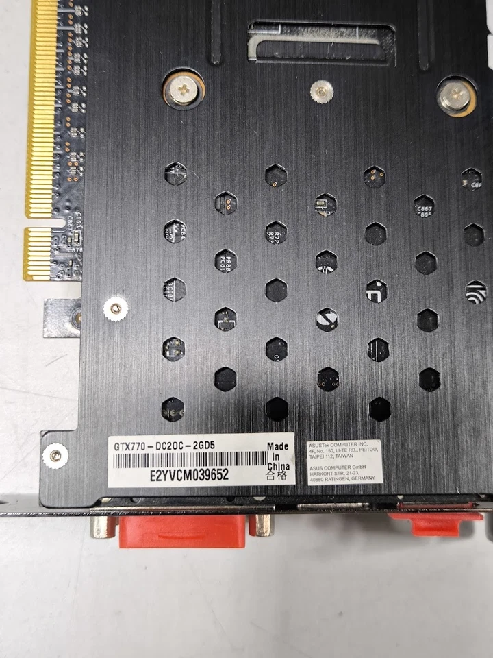 Lot of 5 Asus GPUs - Non-Working, For Parts - Image 3 of 4