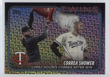 2024 Topps Series 1 Checklist Holiday Carlos Correa Pablo Lopez #155 0u2j