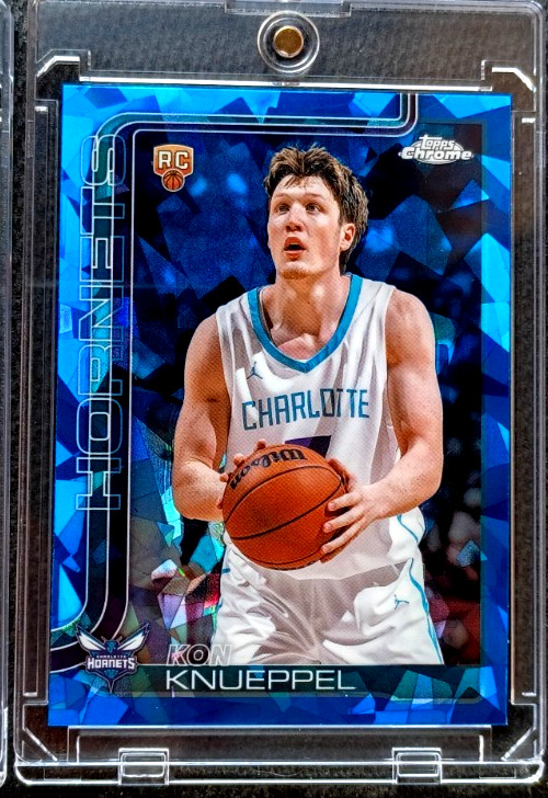 KON KNUEPPEL 2025-26 TOPPS CHROME SAPPHIRE #254 ROOKIE MINT