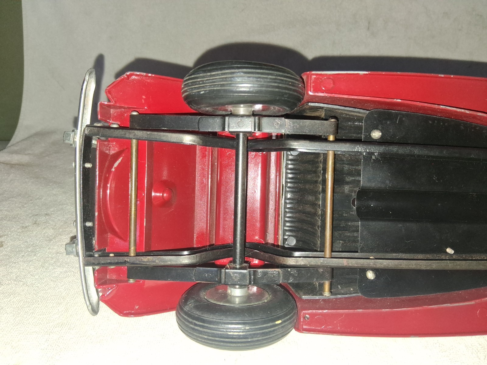 #2017 1950'sDoepke MG Metal Toy Car -  Tan Trunk Cover #2