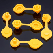 5Pcs Yellow Fuel Gas Can Jug Vent Cap Blitz Scepter Essence Midwest Eagle