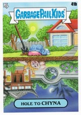 2024 GARBAGE PAIL KIDS GPK KIDS AT PLAY BASE HOLE TO CHYNA 41b NM