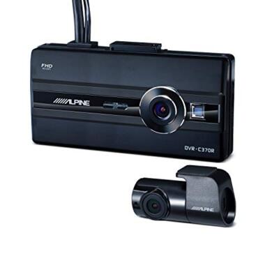 ALPINE　DVR-C370R Alpine DVR-C370R 2-Camera Drive Recorder with LCD Display From JPN