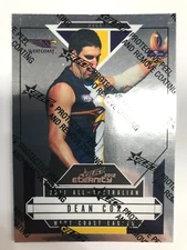2012 SELECT AFL ETERNITY ALL AUSTRALIAN TEAM CARD AA16 DEAN COX-WEST COAST