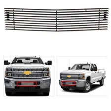 Fits 2015-2019 Chevy 2500HD/ 3500HD Billet Grille Chrome Lower Bumper Grill