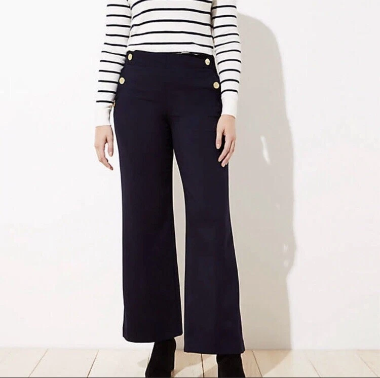 Sanctuary Flared Sailor Pants in Blue | Lyst