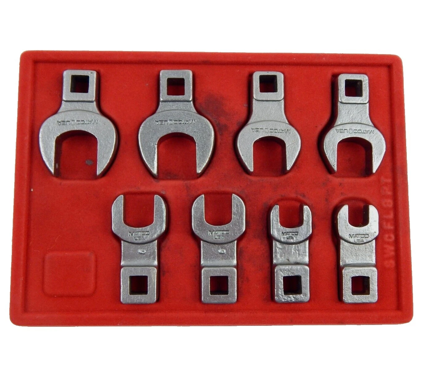 Matco Tools Automotive Hand Wrenches Set SAE