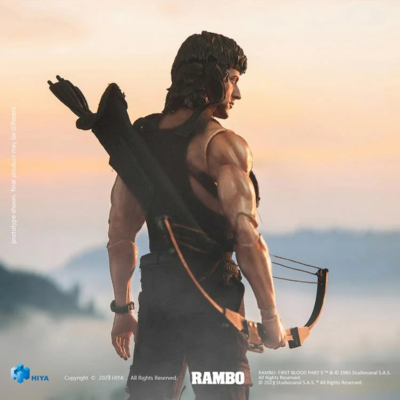 Rambo: First Blood Pt. II Exquisite Super Series Rambo 1:12 Scale