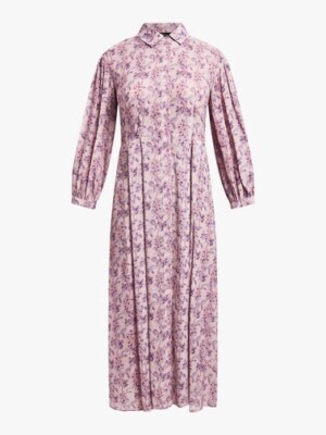MAX MARA WEEKEND CREPE VISCOSE SAILING DRESS WOMAN PRETTY FLOWER(missing Belt )