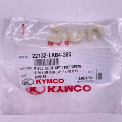 22132-LAB4-305 PIECE SLIDE SET (1SET:3PCS) Kymco JR KIWI EASY 4U NICE 100 J-POP