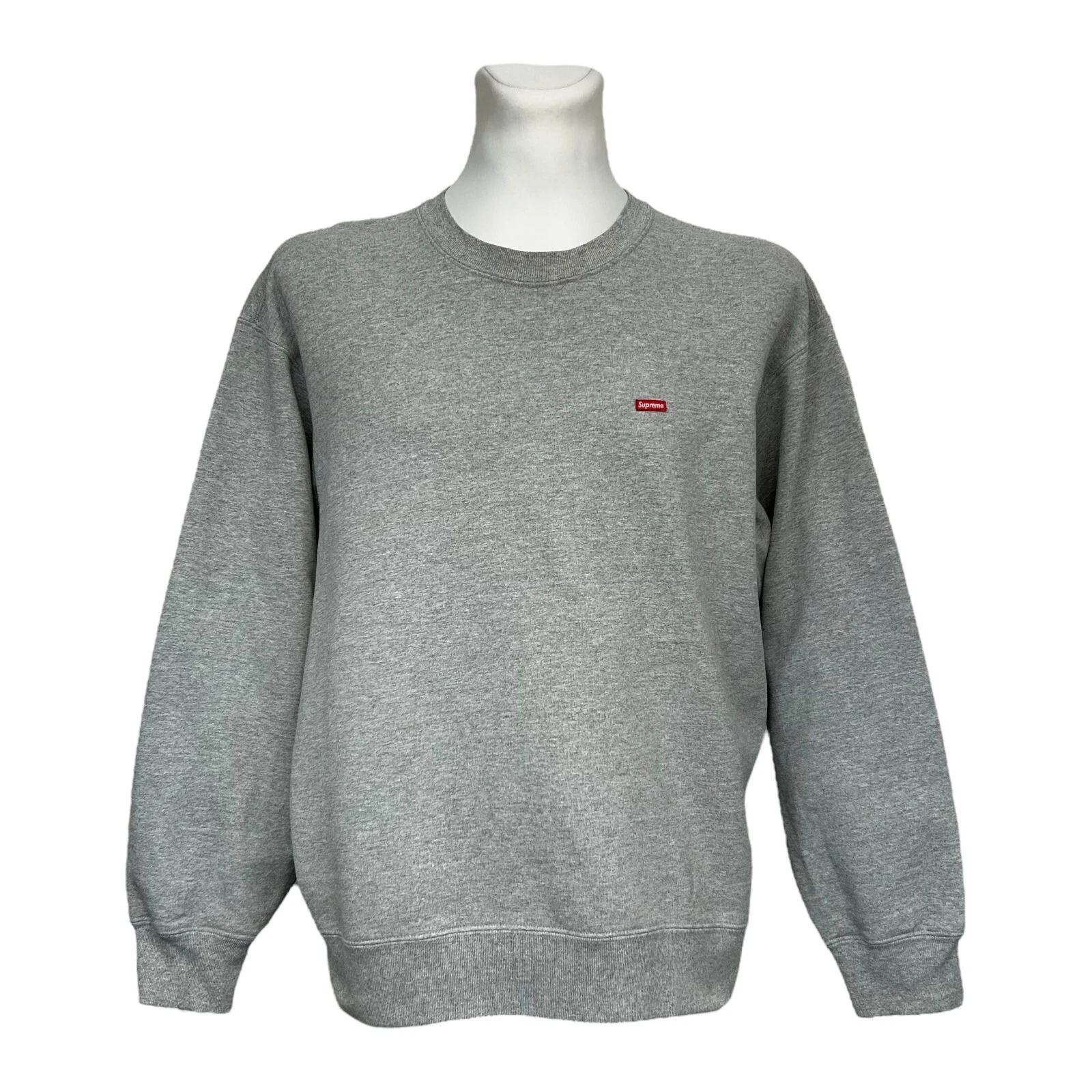 Sweat shirt homme Supreme Small Bogo Box Logo Gris Taille Medium